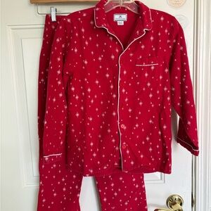 Petite Plume Starry Night Red Kids Pajama Set